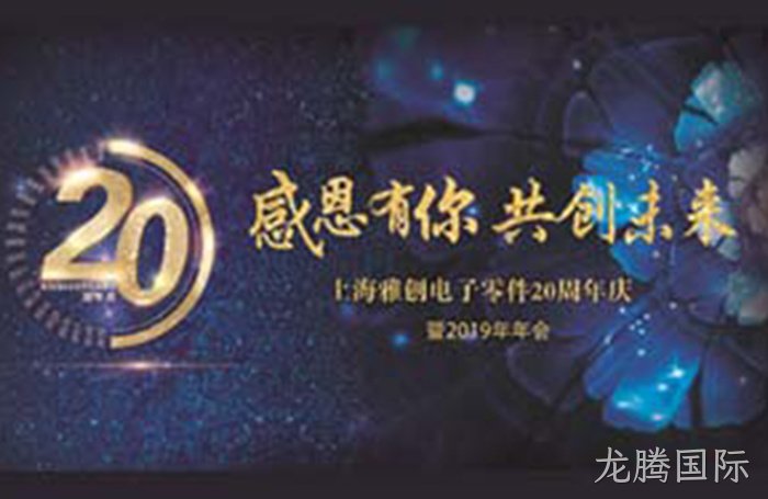 感恩有你，共创未来——龙腾国际20周年年会